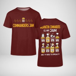 Washington Commanders is my Jam Snoopy Apparel