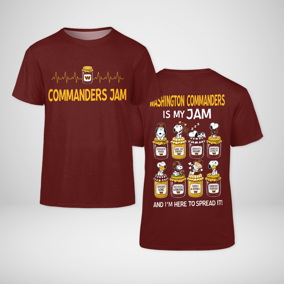 Washington Commanders is my Jam Snoopy Apparel