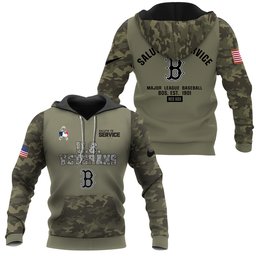 Boston Red Sox Military Appreciation U.S. Veterans Camo