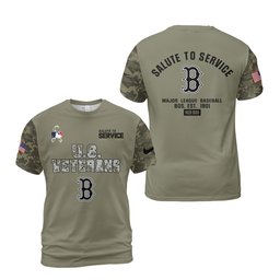 Boston Red Sox Military Appreciation U.S. Veterans Camo