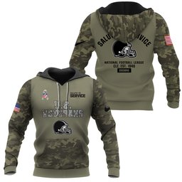 Cleveland Browns Military Appreciation U.S. Veterans Camo