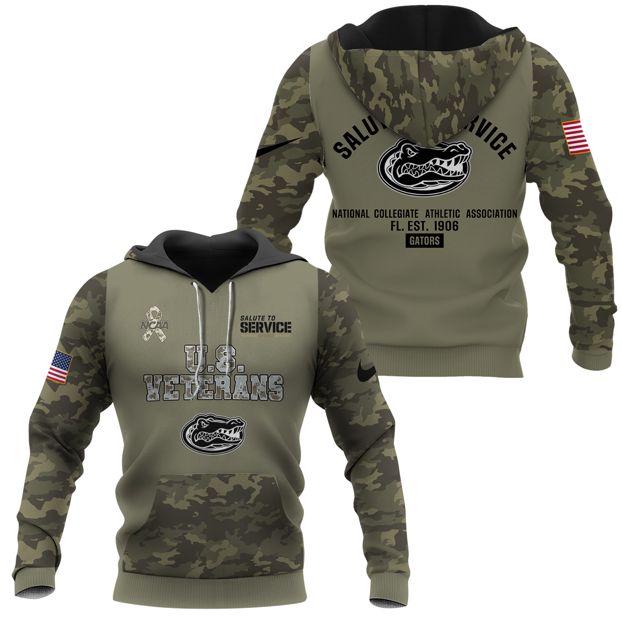 Florida Gators Military Appreciation U.S. Veterans Camo