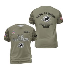 Miami Dolphins Military Appreciation U.S. Veterans Camo