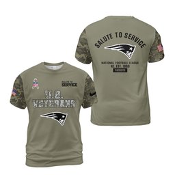New England Patriots Military Appreciation U.S. Veterans Camo