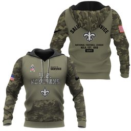 New Orleans Saints Military Appreciation U.S. Veterans Camo