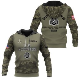 Ohio State Buckeyes Military Appreciation U.S. Veterans Camo