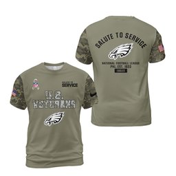 Philadelphia Eagles Military Appreciation U.S. Veterans Camo