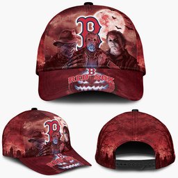 Boston Red Sox Horror Movie Characters Baseball Cap