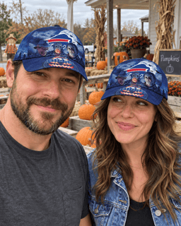 Buffalo Bills Horror Movie Characters Baseball Cap