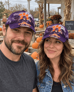 Clemson Tigers Horror Movie Characters Baseball Cap