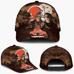 Cleveland Browns Horror Movie Characters Baseball Cap