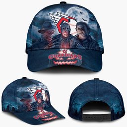 Cleveland Guardians Horror Movie Characters Baseball Cap
