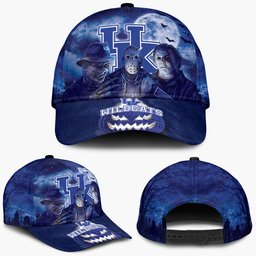 Kentucky Wildcats Horror Movie Characters Baseball Cap