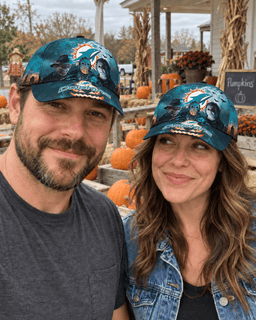 Miami Dolphins Horror Movie Characters Baseball Cap