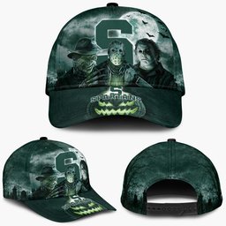 Michigan State Spartans Horror Movie Characters Baseball Cap
