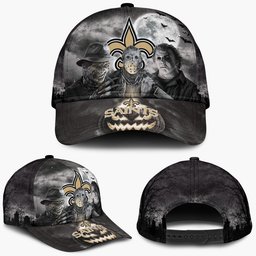 New Orleans Saints Horror Movie Characters Baseball Cap