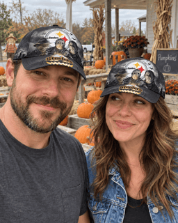 Pittsburgh Steelers Horror Movie Characters Baseball Cap