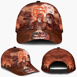 San Francisco Giants Horror Movie Characters Baseball Cap
