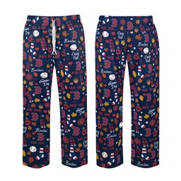 Boston Red Sox Cozy Fall Loose Pajama Pants