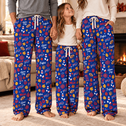 Buffalo Bills Cozy Fall Loose Pajama Pants