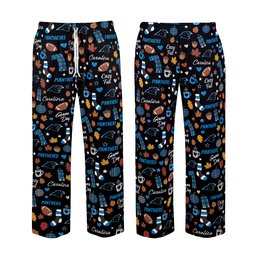 Carolina Panthers Cozy Fall Loose Pajama Pants
