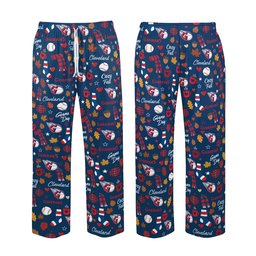 Cleveland Guardians Cozy Fall Loose Pajama Pants