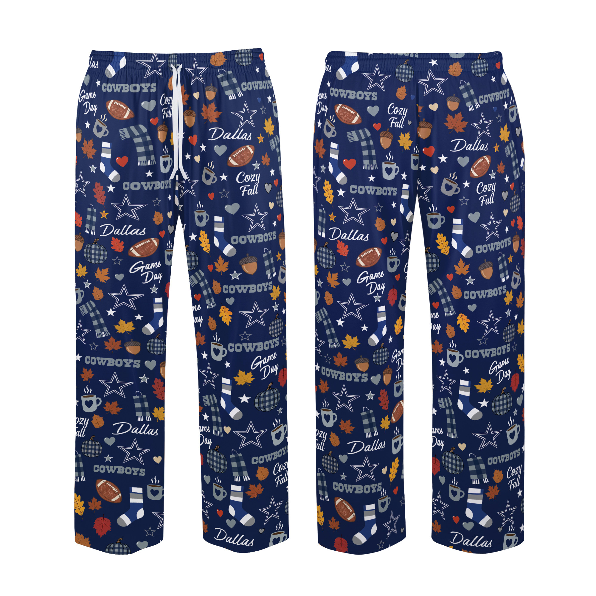 Dallas Cowboys Cozy Fall Loose Pajama Pants