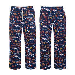 Denver Broncos Cozy Fall Loose Pajama Pants
