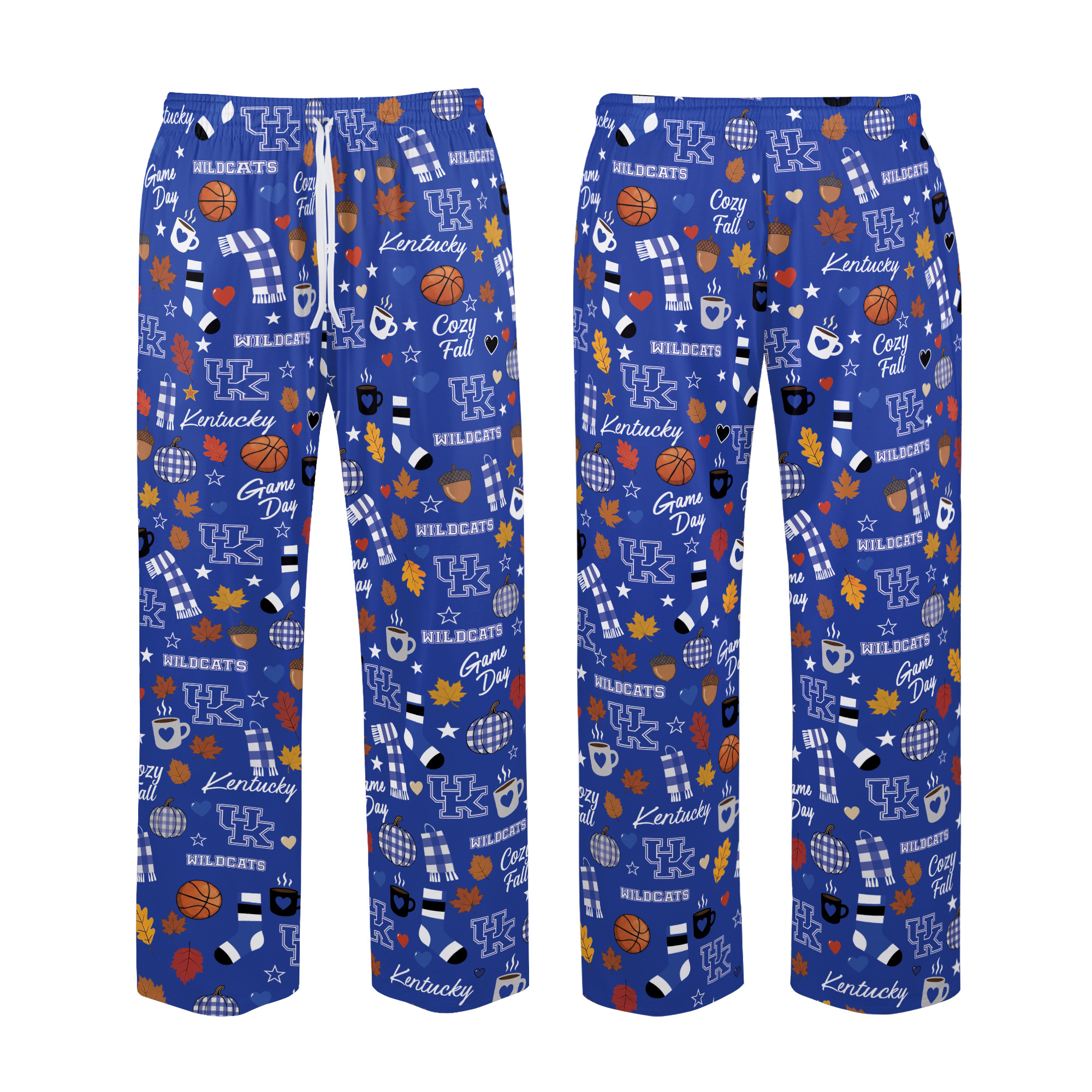 Kentucky Wildcats Cozy Fall Loose Pajama Pants