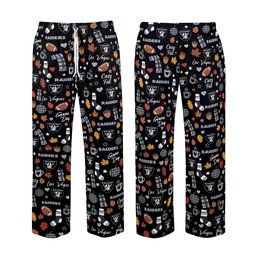 Las Vegas Raiders Cozy Fall Loose Pajama Pants