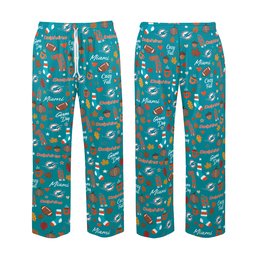 Miami Dolphins Cozy Fall Loose Pajama Pants