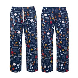 New York Yankees Cozy Fall Loose Pajama Pants