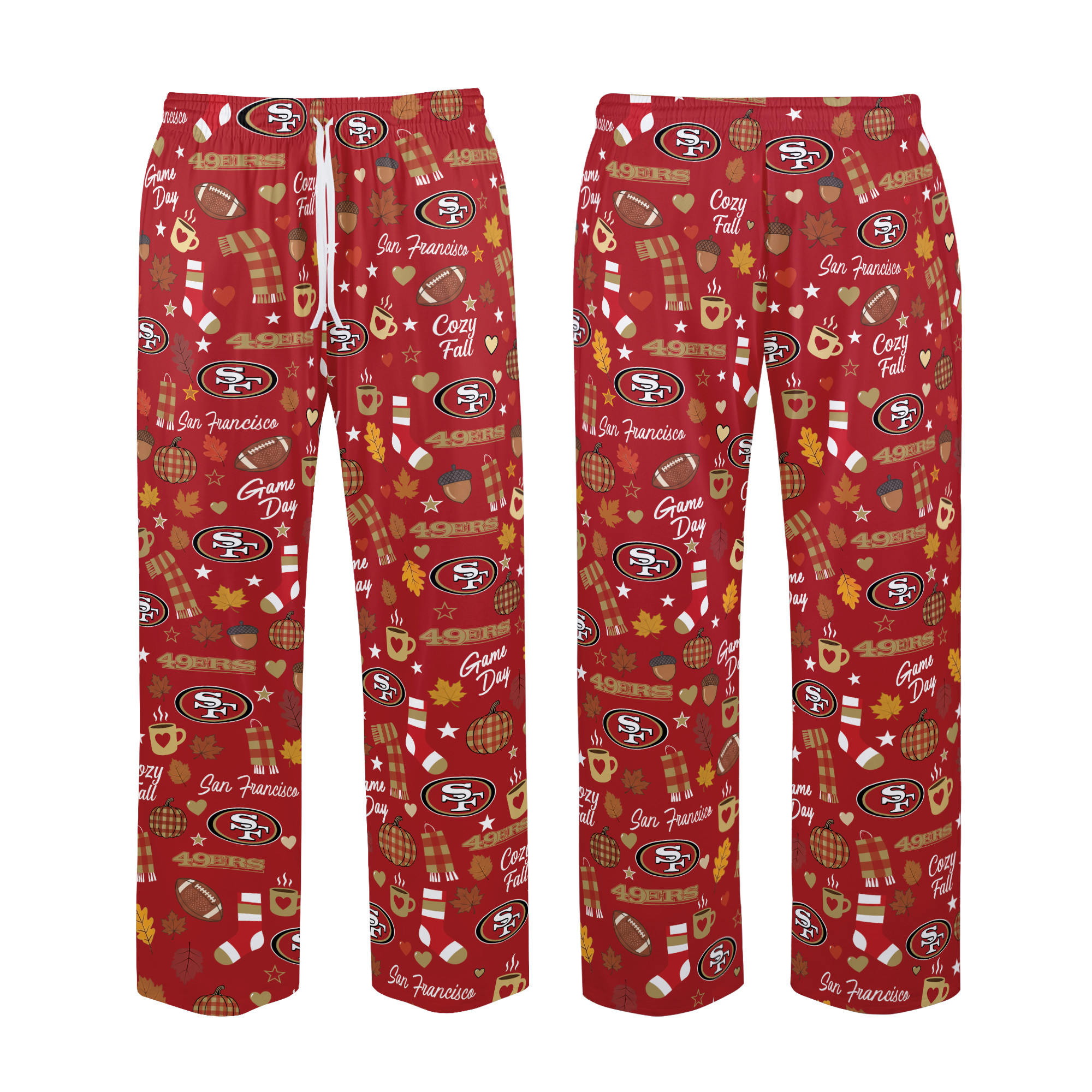 San Francisco 49ers Cozy Fall Loose Pajama Pants