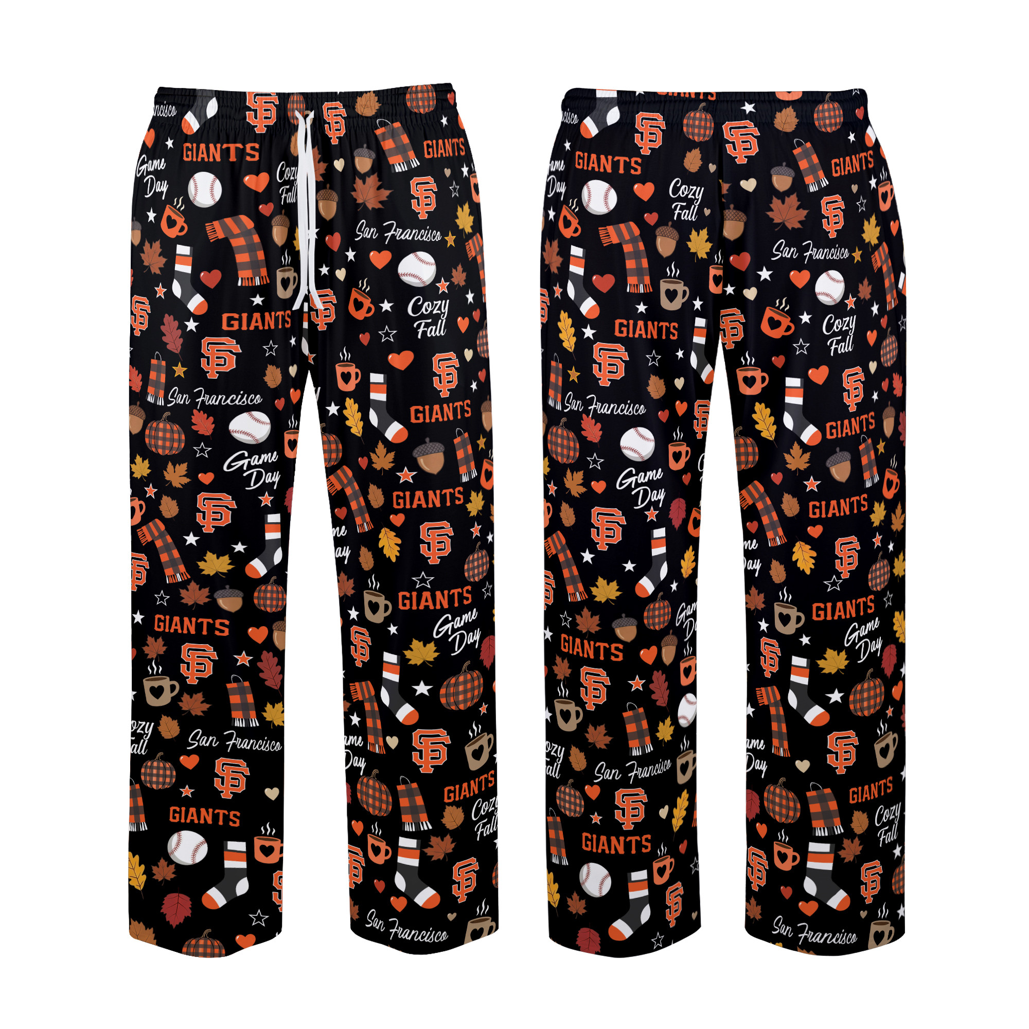 San Francisco Giants Cozy Fall Loose Pajama Pants
