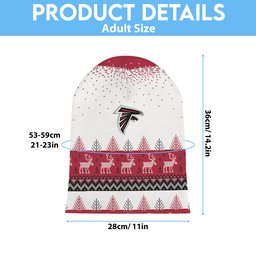 Atlanta Falcons Light Up Season Beanie Hat