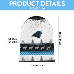 Carolina Panthers Light Up Season Beanie Hat