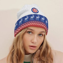 Chicago Cubs Light Up Season Beanie Hat