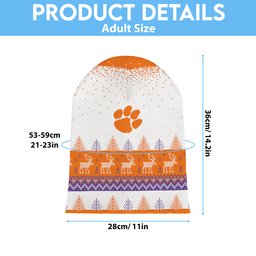 Clemson Tigers Light Up Season Beanie Hat