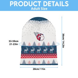 Cleveland Guardians Light Up Season Beanie Hat