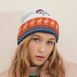 Denver Broncos Light Up Season Beanie Hat