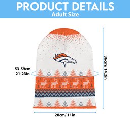 Denver Broncos Light Up Season Beanie Hat