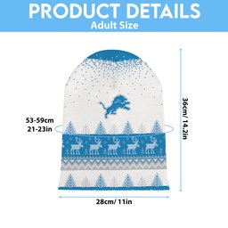 Detroit Lions Light Up Season Beanie Hat
