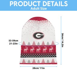 Georgia Bulldogs Light Up Season Beanie Hat