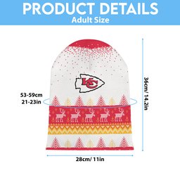 Kansas City Chiefs Light Up Season Beanie Hat