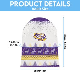 LSU Tigers Light Up Season Beanie Hat