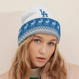 Los Angeles Dodgers Light Up Season Beanie Hat