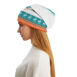 Miami Dolphins Light Up Season Beanie Hat