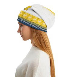 Michigan Wolverines Light Up Season Beanie Hat