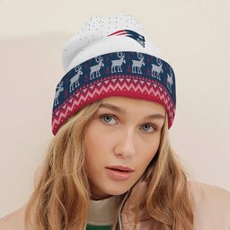 New England Patriots Light Up Season Beanie Hat