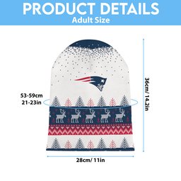 New England Patriots Light Up Season Beanie Hat